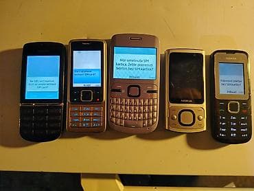 Lot klasičnih Nokia telefona – 5 komada Modeli i glavne