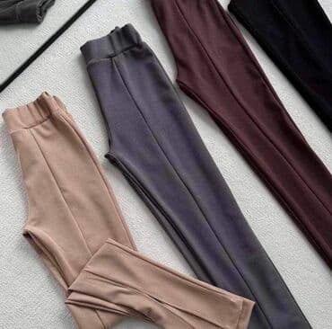 novogodisnje helanke: New Zvono Helanke Sa Šlicem Dubok Pojas S•M•L•XL Cena 1800 Din — 2