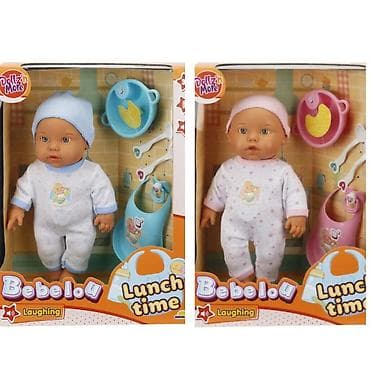 ekskluzivni donji ves: Lutka beba 023860 – Bebelou “Lunch time” (Laughing) - Vesela bebica — 2