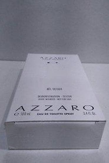 Lične stvari: AZZARO POUR HOMME EDT 100ML TSTR | Azzaro Pour Homme edt 100ml tstr — 9