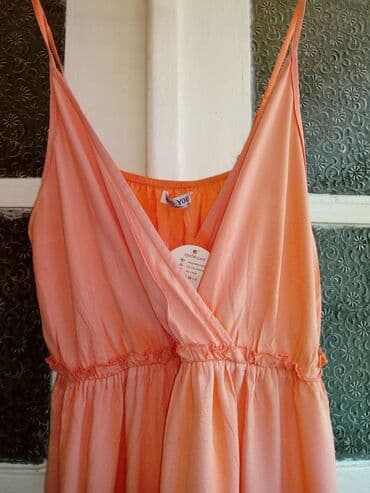 guess haljine: S (EU 36), color - Orange, With the straps — 7