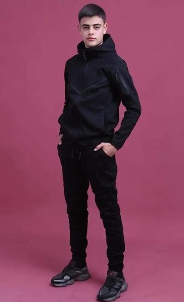 pantalone versace: Trenerka Nike, bоја - Siva — 4