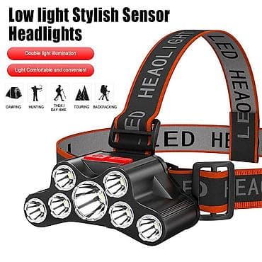 Lampa za glavu sa 7 dioda Kvalitetna lampa, namenjena za majstore