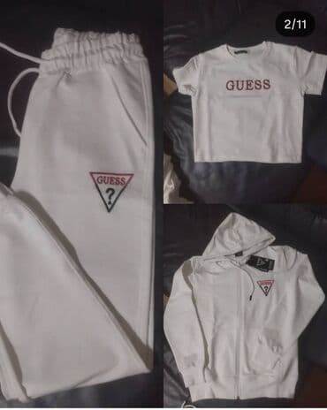 Women's Clothing: Guess, M, Single-colored, color - White — 1