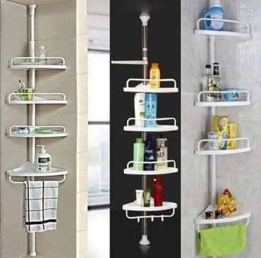 Ugaona polica za kupatilo ugaona teleskopska multifunkcionalna
