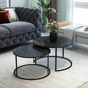 ugaone garniture za kuhinju forma ideale: 6.500 RSD Klub sto, set od dva stocica za dnevnu sobu. Moderni i — 1