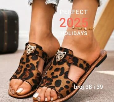 grubin papuce krava: Fashion slippers, 39 — 1