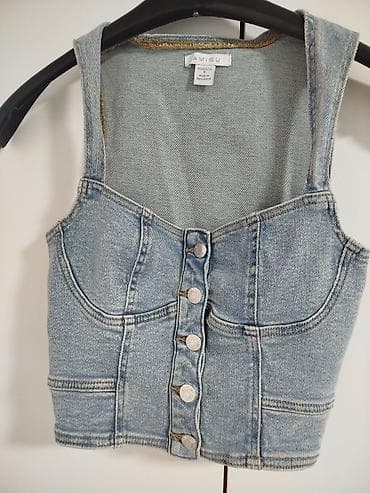 Women's Footwear: S, Jeans, Single-colored, color - Light blue — 1