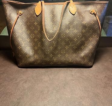 mile polovne stvari: Louis Vuitton Neverfull mm bag Nosena neko vreme blagi tragovi — 1