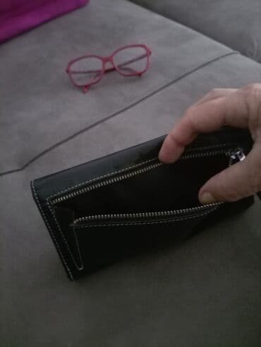 crne mokasine zenske: Women's wallet, Carpisa, Material: Faux leather — 8