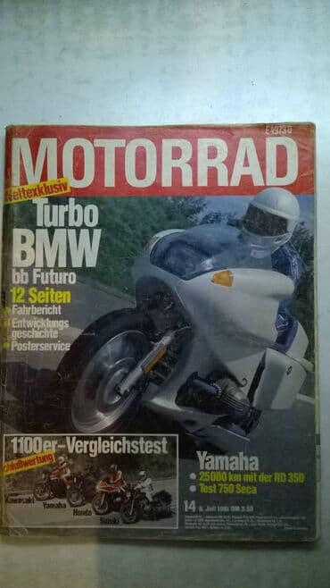 ubice mog oca 1: Casopisi motorrad o motorima 10 kom, brojevi: 14/1981,18/83 — 11