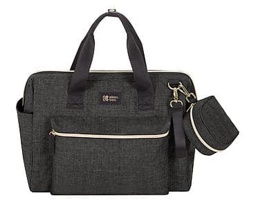bebeautiful garderoba: KikkaBoo Torba za mame Maxi black Moderna, prostrana i izuzetno — 1