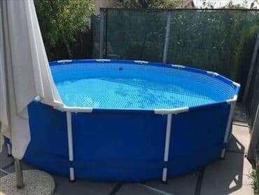 bazen svrljig: BAZEN INTEX 366x76cm Bazen Metal Frame 366x76cm INTEX sa metalnom — 4