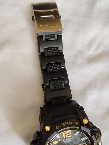 alba satovi: Casio G-Shock muški ručni sat – Mudmaster stil, crno-zlatni - Robusno — 7