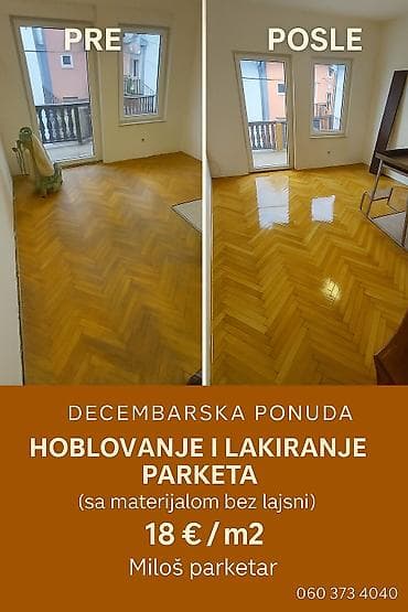 Fashion, Health & Beauty: Parketarske usluge – kompletna obrada, obnova i ugradnja podova — 2