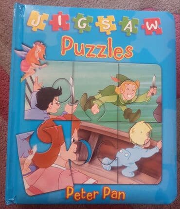 decija enciklopedija o zivotinjama: Peter Pan puzzles Brown Watson, England. Petar Pan decija knjiga + — 1