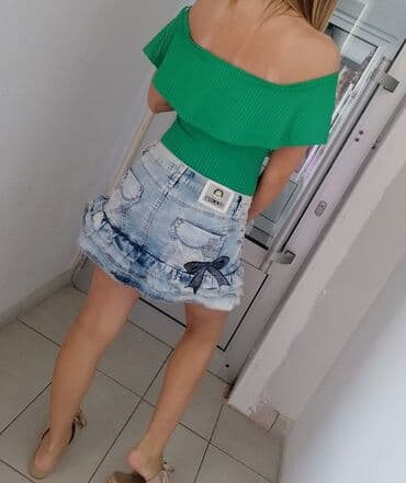 Unikat teksas suknja
Vel S M
Uvoz Francuska