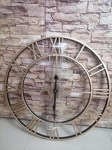 kzubr 400a co2 cena: Veliki zidni sat – industrijski dizajn - Otvoreni metalni ram sa — 3