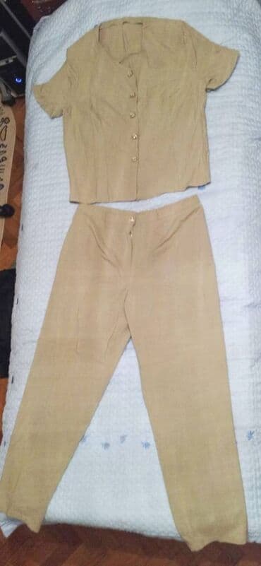 svecane haljine i kompleti za punije osobe: XL (EU 42), Single-colored, color - Beige — 1