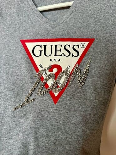 zenski kompleti pantalone i sako: Guess, S (EU 36), Pamuk, bоја - Siva — 3