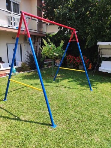 polovne ljuljaske za bebe: Dečija ljuljaška za baštu, bоја - Šareno, Novo, Pokupiti na licu mesta, O trošku kupca — 1