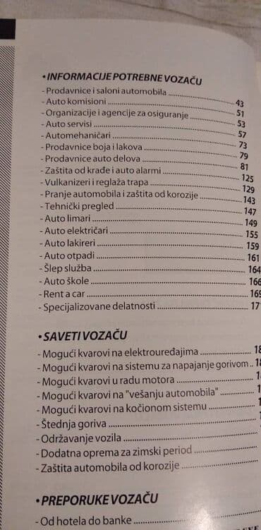 rubi sa prevodom sve epizode: Knjiga: Sve za vozaca 200 str.+reklame 1997.,kao nova — 4