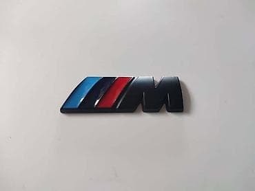 gume za auto pancevo: NATPIS M CRNA MANJA ZA BMW M3, M5, M4 | Natpis pločica manja na — 1
