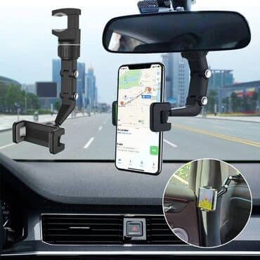 mlin za espresso kafu: Nosač za mobilni telefon za auto Specifikacije: Boja proizvoda: Crna — 1