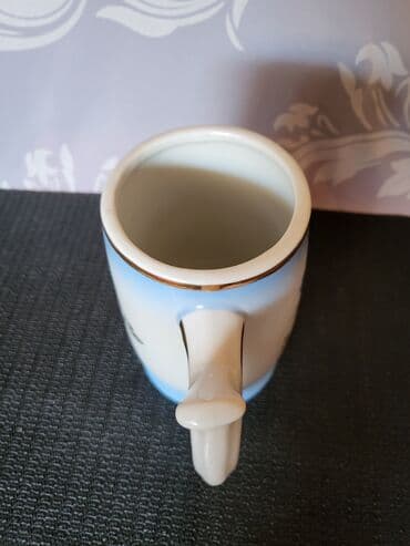 jelen pivo krigla: Krigla nova 1969-1992 god. Lubiana Poljska. Krigla pun porcelan — 2