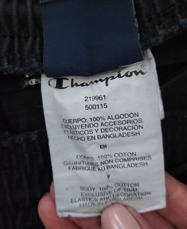 c a torbice: Pantalone, S (EU 48), Champion, Dzeparke, bоја - Crna — 4