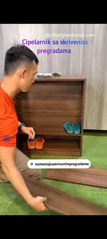 dexy co komode za bebe: -Cipelarnik sa skrivenim pregradama se se moze izraditi od materijala — 6