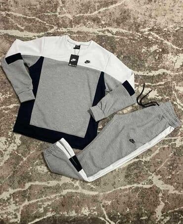 nike tech fleece trenerke komplet: Muška trenerka sa gornjim delom dugih rukava i donjim delom sa — 5
