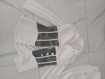 caprice cipele online: Elegantni dvodelni komplet – sako i pantalone, bela boja. - Sako — 2