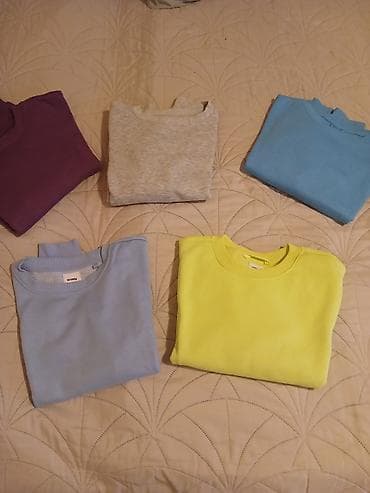 tupac duks: Set klasičnih dukseva bez kapuljače – 5 komada - Model: crewneck — 6