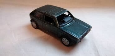 vw buba maketa: Welly VW Golf Gti oko 1:32(10, 5 cm. )fali: branici,staklo i — 1