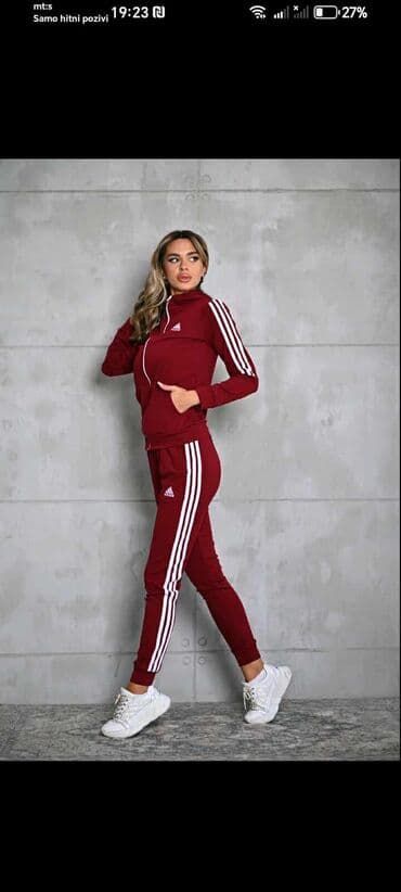 Women's Clothing: Ženski komplet trenerke – gornji deo s rajsferšlusom i kapuljačom + — 9