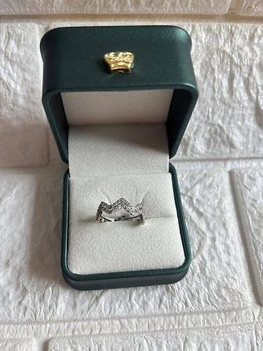 svecane haljine ruma: Prstenovi sa cirkonima podesivi– elegantni modeli. - Boja metala — 9