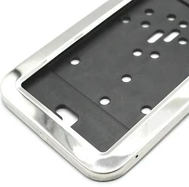 Okvir tablice Inoks okviri. Zadnji deo je od kvalitetne abs crne