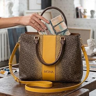 Ženska torba MONA – elegantna shopper/satchel silueta - Materijal