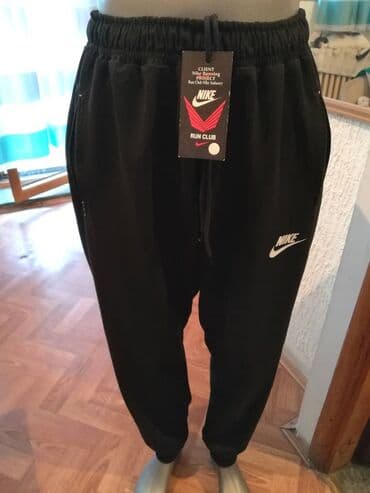 Trenerke: Nova muska pamucna trenerka donji deo Nike Crna 3XL 4XL. Turska — 6
