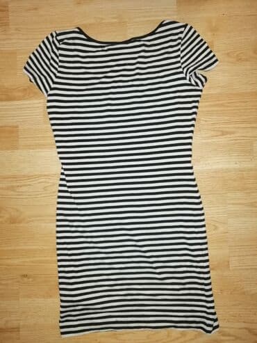 h m kacketi: H&M S, M, L, color - Black, Oversize, Short sleeves — 3