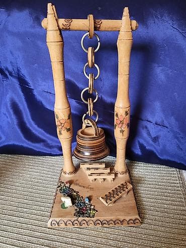 drvene macke figure: Figura drvena sa Zaltibora iz 80ih. bez ostecenja. Visina. 25cm — 1