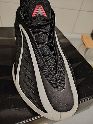 premiata 39: Adidas Anthony Edvards muške košarkaške patike – crno/belo izdanje — 1