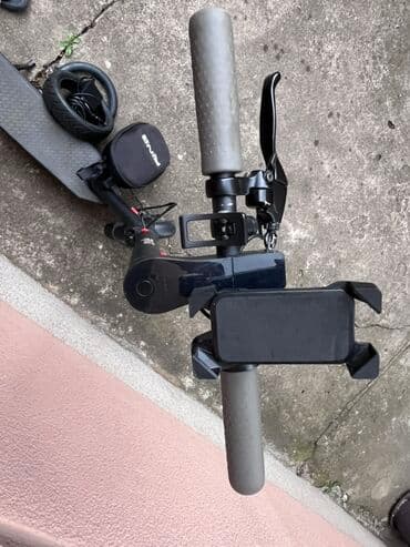Trotineti, skejtbordovi i hoverbordovi: Ring električni trotinet crne boje sa preklopnim dizajnom, idealan za — 3