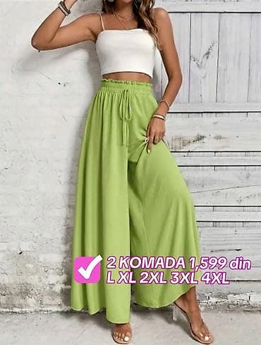 nike tech fleece pantalone: Ženske široke pantalone sa visokim strukom - Kroj: veoma široke — 4