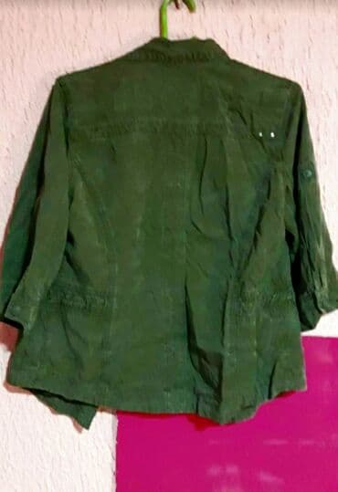 crop top c a: S (EU 36), Jednobojni, bоја - Zelena — 4