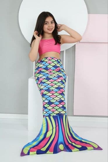 kupaci donji delovi: Trodelni sirena kupaći do 12 godina - 2800 din — 6