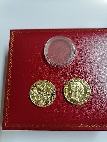 pop ćira i pop spira lektira: Zlatnik – replika austrijskog dukata “Franz Joseph I” u dekorativnoj — 7