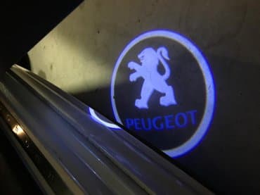 Vozila: Peugeot - led logo projektor za vrata - komplet od 2 komada. Ugrađuju — 2