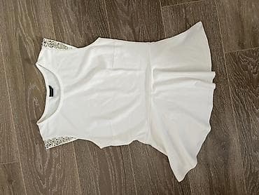 Beli ženski top/majica bez rukava BODY FLIRT, veličina 38. - Kroj